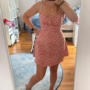 SHEIN flower flowy dress